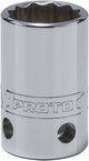 Proto® Tether-Ready 1/2" Drive Socket 17 mm - 12 Point - Americas Tooling