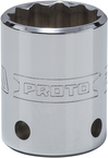 Proto® Tether-Ready 1/2" Drive Socket 24 mm - 12 Point - Americas Tooling