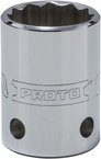 Proto® Tether-Ready 1/2" Drive Socket 13/16" - 12 Point - Americas Tooling