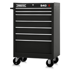 Proto® 440SS 27" Roller Cabinet - 7 Drawer, Black - Americas Tooling