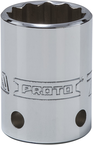 Proto® Tether-Ready 1/2" Drive Socket 7/8" - 12 Point - Americas Tooling