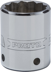 Proto® Tether-Ready 1/2" Drive Socket 28 mm - 12 Point - Americas Tooling