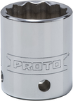 Proto® Tether-Ready 1/2" Drive Socket 1" - 12 Point - Americas Tooling