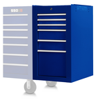 Proto® 550S Side Cabinet - 6 Drawer, Gloss Blue - Americas Tooling