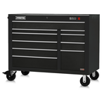 Proto® 550E 50" Power Workstation - 10 Drawer, Gloss Black - Americas Tooling