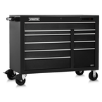 Proto® 550E 50" Front Facing Power Workstation w/ USB - 10 Drawer, Dual Black - Americas Tooling