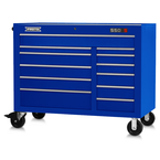 Proto® 550S 50" Workstation - 12 Drawer, Gloss Blue - Americas Tooling