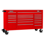 Proto® 550S 67" Workstation - 20 Drawer, Gloss Red - Americas Tooling