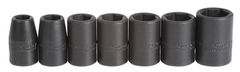 Proto® 1/2" Drive 7 Piece Impact Socket Set - 6 Point - Americas Tooling