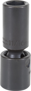 Proto® 1/2" Drive Deep Universal Impact Socket 11/16" - 6 Point - Americas Tooling