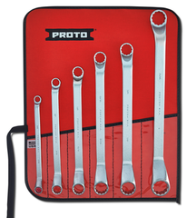 Proto® 6 Piece Deep Offset Box Wrench Set - 12 Point - Americas Tooling