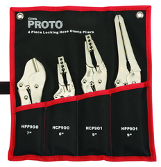 Proto® 4 Piece Locking Hose Clamp Pliers Set - Americas Tooling