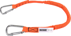 Proto® Elastic Lanyard With 2 Stainless Steel Carabiners - 25 lb. - Americas Tooling