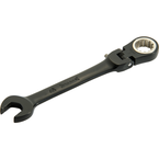 Proto® Black Chrome Combination Locking Flex-Head Ratcheting Wrench 1/2" - Spline - Americas Tooling