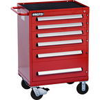 Proto® 460 Series Roller Cabinet - 6 Drawer, Red - Americas Tooling