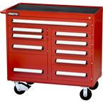 Proto® 460 Series 45" Workstation - 10 Drawer, Red - Americas Tooling