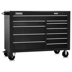 Proto® 550S 57" Workstation - 11 Drawer, Gloss Black - Americas Tooling