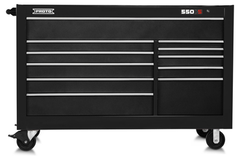 Proto® 550S 66" Workstation - 11 Drawer, Dual Black - Americas Tooling