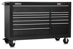 Proto® 550S 66" Workstation - 12 Drawer, Dual Black - Americas Tooling