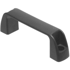 Model 71162, Plastic Bridge Top Mount Pull Handle, 5.20″ Mounting Centers, 5/16″ Mount Hole, Matte Black Color - Americas Tooling