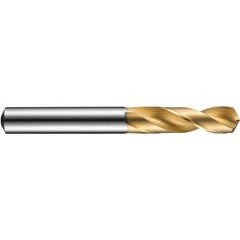 4.1MM 130D PT SHORT SC DRILL-TIN - Americas Tooling