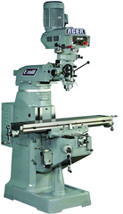 Electronic Variable Speed Vertical Mill UL - R-8 Spindle - 9 x 49'' Table Size - 3HP - 3PH - 220V Motor - Americas Tooling