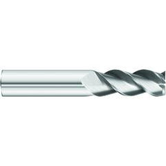 1/4 x 1/4 x 1 x 2-1/2 OAL Square 3 Flute Carbide End Mill for Aluminum - Weldon Shank- Uncoated - Americas Tooling