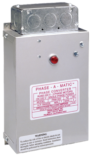 Heavy Duty Static Phase Converter - #PAM-900HD; 4 to 8HP - Americas Tooling