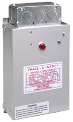 Heavy Duty Static Phase Converter - #PAM-100HD; 1/3 to 3/4HP - Americas Tooling