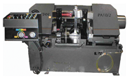 Horizontal Mitre Bandsaw - #PA10/2; 8 x 12'' Capacity; 5HP; 230/460V Motor - Americas Tooling