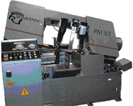 Horizontal Mitre Bandsaw - #PA13/3EPC; 13 x 14'' Capacity; 5HP; 230/460V Motor - Americas Tooling