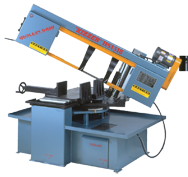 Horizontal Mitre Bandsaw - #HS1418; 14 x 18'' Capacity; 2HP, 3PH, 440V Motor - Americas Tooling