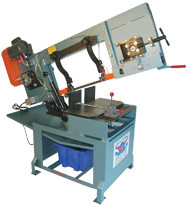 Horizontal Bandsaw-Wet Cutting - #HW1212; 12 x 12'' Capacity; 1HP, 1PH, 110/220V Motor - Americas Tooling