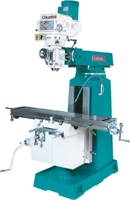 Vertical Mill - R-8 Spindle - 9 x 49'' Table Size - 3HP Motor - Americas Tooling