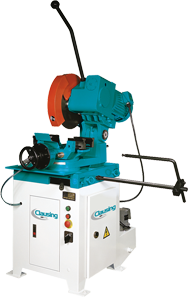 High Production Cold Saw - #FHC350P; 14'' Blade Size; 2/3HP, 3PH, 230V Motor - Americas Tooling