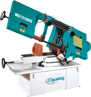 Horizontal Mitre Bandsaw - #MS1218VS; 12'' Capacity; 2HP, 3PH, 230/460V Motor - Americas Tooling