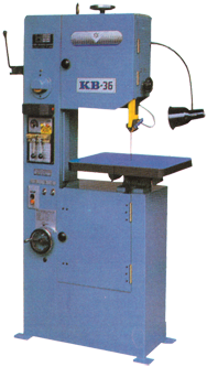 Vertical Bandsaw - #KB361; 8 x 14'' Capacity; 1HP, 1PH, 115V Motor - Americas Tooling