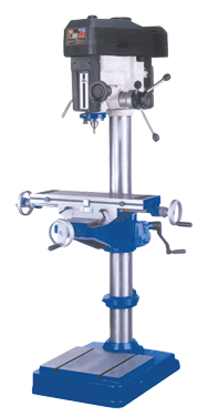 Cross Table Floor Model Drill Press - Model Number RF400HCR8 - 16'' Swing; 1-1/2HP, 3PH, 220/440V Motor - Americas Tooling