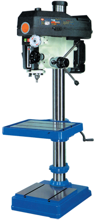 Square Table Floor Model Drill Press - Model Number RF400HSR8 - 16'' Swing; 1-1/2HP, 3PH, 220/440V Motor - Americas Tooling