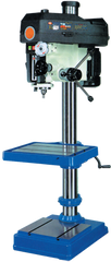 Square Table Floor Model Drill Press - Model Number RF400HSR8 - 16'' Swing; 1-1/2HP, 3PH, 220/440V Motor - Americas Tooling