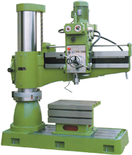 Radial Drill Press - #TPR820A - 38-1/2'' Swing; 2HP, 3PH, 220V Motor - Americas Tooling