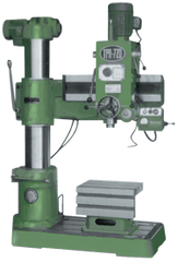 Radial Drill Press - #TPR720A - 29-1/2'' Swing; 2HP, 3PH, 220V Motor - Americas Tooling