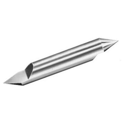 ‎RTC-125-2 1/8 Dia. 2 OAL 30x 3/8 Split Length Split End Engraving Tool - Uncoated - Americas Tooling