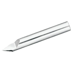 ‎RTC-125-13 1/8 Dia. × 3 OAL 30x 3/8 Split Length Split End Engraving Tool - Uncoated - Americas Tooling