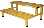 Work Mate Stand with Step - 60 x 24''; 500 lb Capacity - Americas Tooling