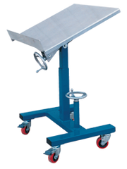 Tilting Work Table - 24 x 24'' 300 lb Capacity; 21-1/2 to 42" Service Range - Americas Tooling