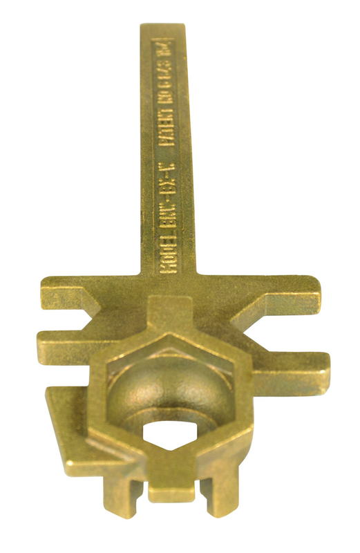 #BNWBXW - Bronze Alloy - Bung Nut Wrench - Americas Tooling