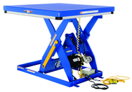 Electric Hydraulic Scissor Lift Table - Platform Size 48 x 48 - 2HP, 460V, 3 phase, 60 Hz totally enclosed motor - Americas Tooling