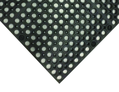 3' x 5' x 7/8" Thick Wet / Dry Mat - Black - Americas Tooling