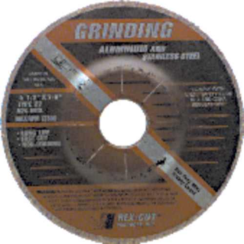 4 1/2″ × 1/4″ × 7/8″ - Aluminum Oxide A36GFX - Depressed Center Wheel - Americas Tooling